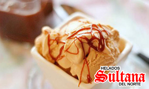 Nieve de Natural con Cajeta